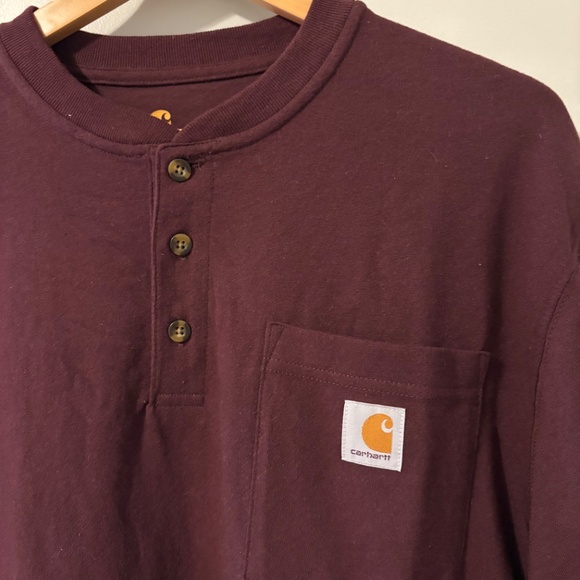 Carthartt Original Fit Henley (3 for $75) - Picture 2 of 3